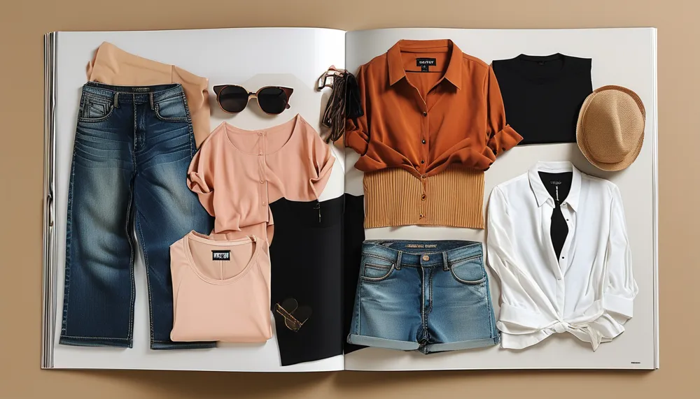 Styling flat lay