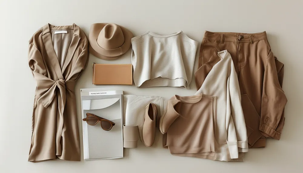 Styling flat lay